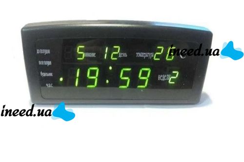 Настольные часы Caixing CX-868 настенные электронные часы
