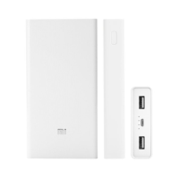 Universal Battery Xiaomi Mi Power Bank 20000mAh MI M6 White, External Battery