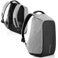 Anti-theft Backpack Bobby XD Design Grey USB with USB Charging Connector travel bag 9009