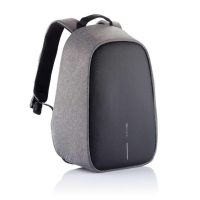 Anti-theft Backpack Bobby XD Design Grey USB with USB Charging Connector travel bag 9009