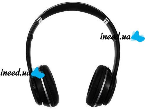Беспроводные Bluetooth наушники Solo HD S460 Black, наушники с mp3 плеером черные