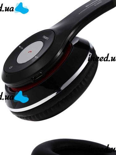 Беспроводные Bluetooth наушники Solo HD S460 Black, наушники с mp3 плеером черные