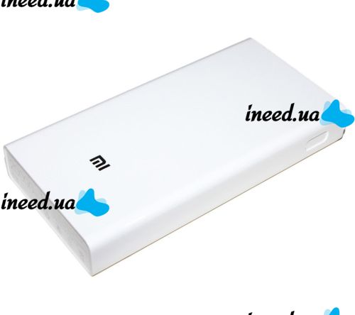 Universal Battery Xiaomi Mi Power Bank 20000mAh MI M6 White, External Battery
