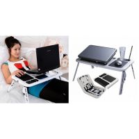 Подставка столик для ноутбука E-Table LD 09 2мя USB кулерами, Етейбл, Е тейбл