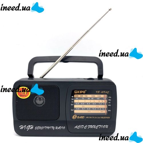 Радиоприемник FM радио Kipo KB-409AC