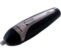 Беспроводная машинка ProMozer MZ-2028 6 насадок для стрижки волос бороды носа и ушей, Аккумуляторный триммер Мозер MZ2028 с насадками и подставкой