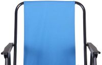 Folding chair AMF Picnic CCS022 Travel Picnic, up to 150kg, Oxford, Folding chair with armrests, camping, fishing Blue