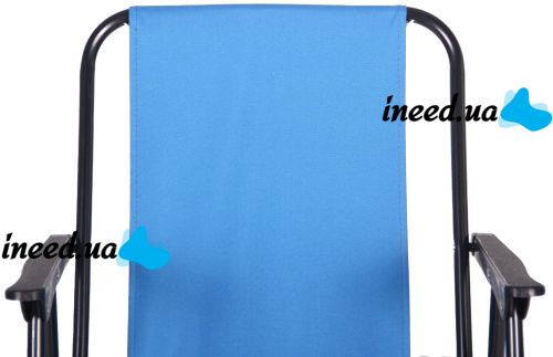 Folding chair AMF Picnic CCS022 Travel Picnic, up to 150kg, Oxford, Folding chair with armrests, camping, fishing Blue