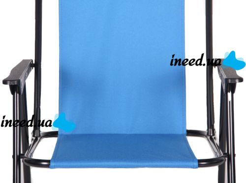 Folding chair AMF Picnic CCS022 Travel Picnic, up to 150kg, Oxford, Folding chair with armrests, camping, fishing Blue