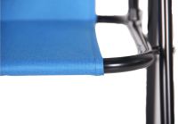 Folding chair AMF Picnic CCS022 Travel Picnic, up to 150kg, Oxford, Folding chair with armrests, camping, fishing Blue