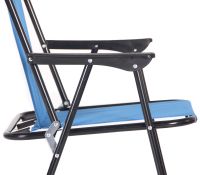 Folding chair AMF Picnic CCS022 Travel Picnic, up to 150kg, Oxford, Folding chair with armrests, camping, fishing Blue