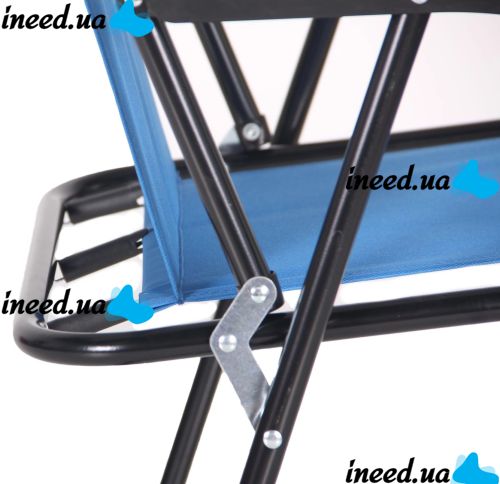 Folding chair AMF Picnic CCS022 Travel Picnic, up to 150kg, Oxford, Folding chair with armrests, camping, fishing Blue