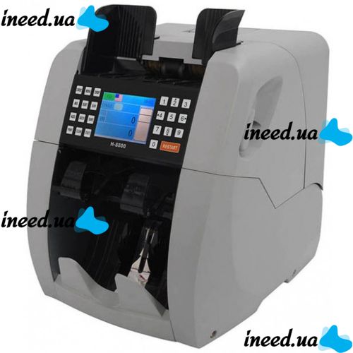 Профессиональная счетная машинка Bill Counter AG H-8800 с режимом распознаванием номинала банкноты
