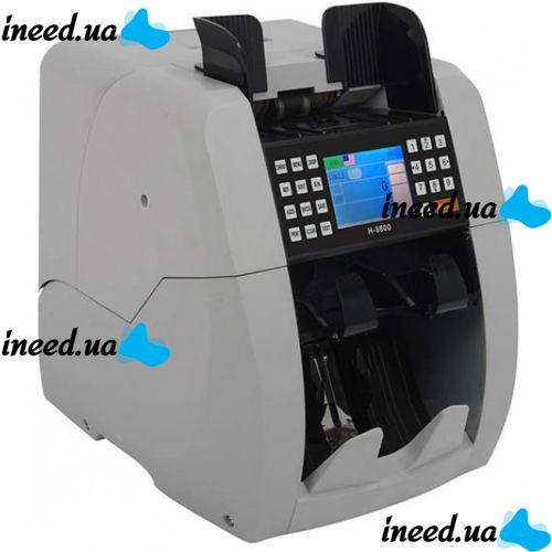 Профессиональная счетная машинка Bill Counter AG H-8800 с режимом распознаванием номинала банкноты