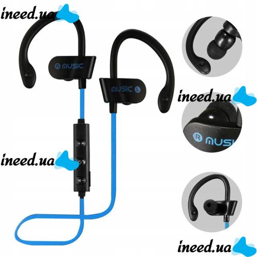 Беспроводные спортивные Bluetooth наушники RT558 BT с креплением на ухо RT-558