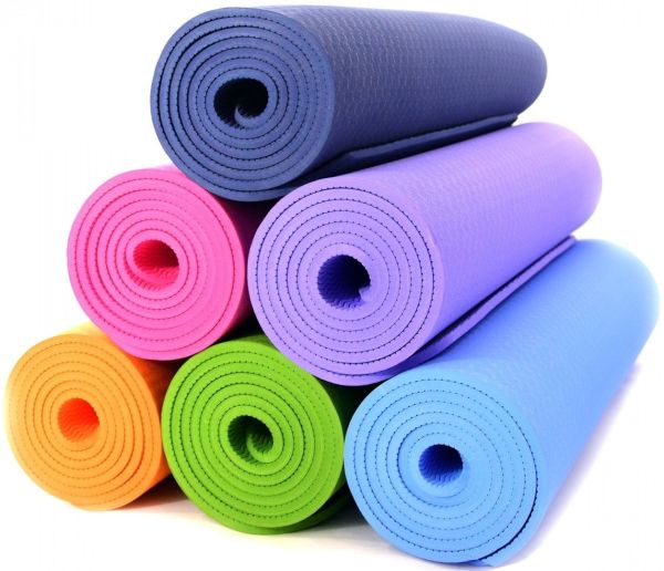 Yoga and fitness mat 173x61x0.5 cm, Yogamat