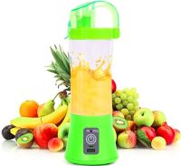 Аккумуляторный портативный блендер Qllipin Juice Cup OL-602 с поилкой 380 мл работает от USB кабеля