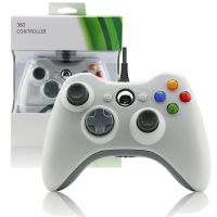 Проводной джойстик Microsoft Xbox 360 White Оригинал Белый
