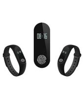 Fitness Bracelet Smart Band M2 black Xiaomi Mi Band 2 Color Heart Rate Monitor M2