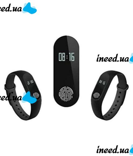 Fitness Bracelet Smart Band M2 black Xiaomi Mi Band 2 Color Heart Rate Monitor M2