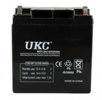 Универсальный аккумулятор UKC 12V 24Ah WST-24 (Аккумуляторная батарея 12В 24Ач)