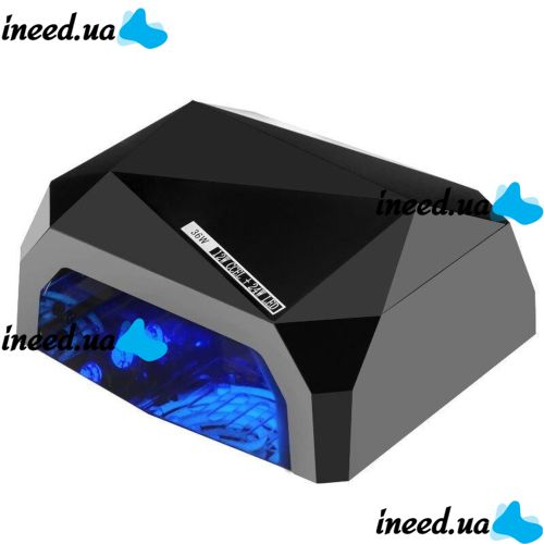 УФ Лампа Beauty Nail D-058 CCFL + LED 36W с UV таймером для сушки и наращивания ногтей 36вт