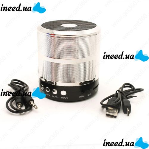 Беспроводная портативная bluetooth MP3 колонка SPS WS-887
