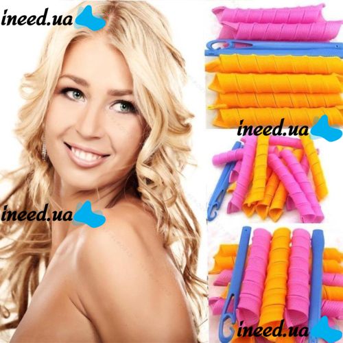 Бигуди Magic Leverage Маленький набор 18шт, бигуди, прически, бигуди