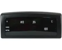 Электронные настольные часы Caixing CX 909-A с зеленой Led подсветкой, Настольные цифровые часы красные с датой и термометром от сети 220V