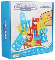 Настольная развивающая игра Chair Stacking Стулья балансиры 36 стульев, Игра башня дженга Балансирующие стулья для развития мелкой моторики от 6 лет