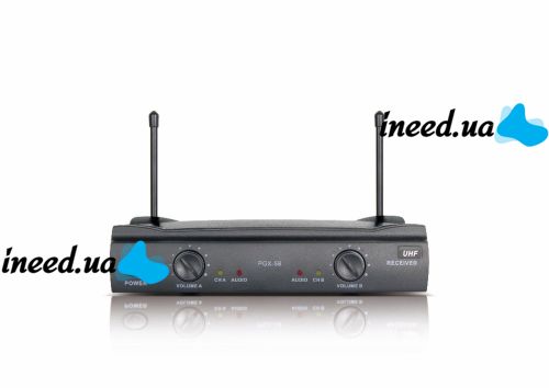 Бездротовий мікрофон SHURE UT4 / PGX-58 двухантенная база з 2-х бездротових мікрофонів UT-24 / SM58II