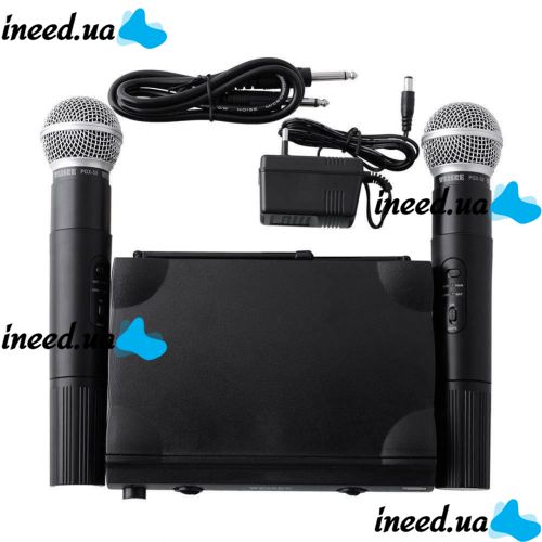 Бездротовий мікрофон SHURE UT4 / PGX-58 двухантенная база з 2-х бездротових мікрофонів UT-24 / SM58II