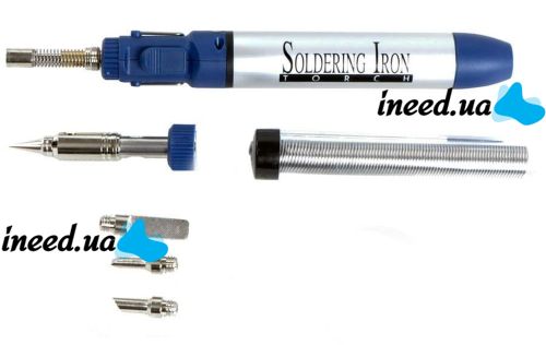 Портативный газовый паяльник горелка фен 3 в 1 Soldering Iron TORCH YJ230