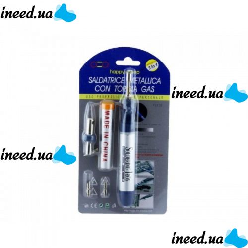 Портативный газовый паяльник горелка фен 3 в 1 Soldering Iron TORCH YJ230