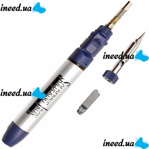 Портативный газовый паяльник горелка фен 3 в 1 Soldering Iron TORCH YJ230