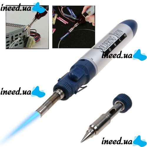 Портативный газовый паяльник горелка фен 3 в 1 Soldering Iron TORCH YJ230