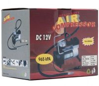 Автокомпрессор от прикуривателя Аir pump HS-208 965кПа для накачки шин 140PSI 10Amp Автомобильный компрессор насос для подкачки колес машины Черный