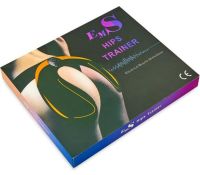 Миостимулятор для ягодиц и бедер EMS Hips Trainer вибрационный импульсный тренажер от целлюлита, массажер для тренировки упругости мышц с пультом