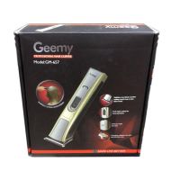 Беспроводная аккумуляторная машинка Gemei GM-657 3W для стрижки волос, Аккумуляторный триммер бритва для окантовки бороды и усов Gemmy Золотистый