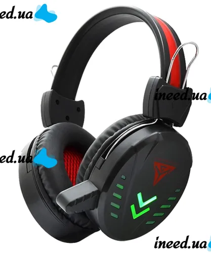 The Engineer A1 Wired Overhead USB Headphones with Microphone and LED Backlight, Gaming Headset for Computer, Gaming A-1, A1