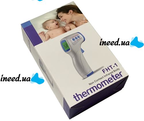 Инфракрасный безконтактный градусник для детей Non contact FHT-1 infrared body thermometer термометр HG01 CK-T1501