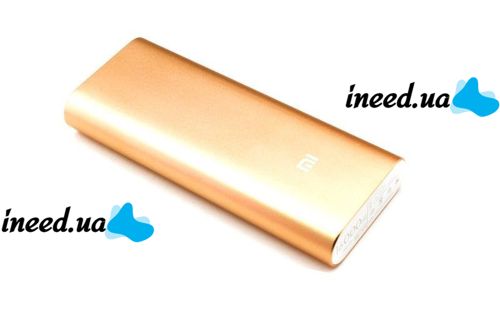 Аккумулятор зарядное Xiaomi MI Power Bank 16000 mAh Gold, Silver, Black