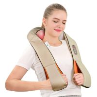 Roller massager for neck, shoulders and back Massager of Neck Kneading with heating and remote control, Shiatsu, on shoulders