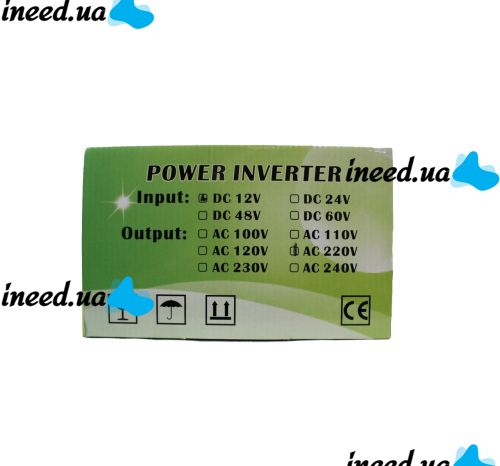 Автомобильный преобразователь напряжения Wimpex 12V-220V 4000W инвертор c Led дисплеем