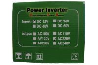 Автомобильный преобразователь напряжения Wimpex 12V-220V 7200W инвертор c Led дисплеем и зарядным от сети 220