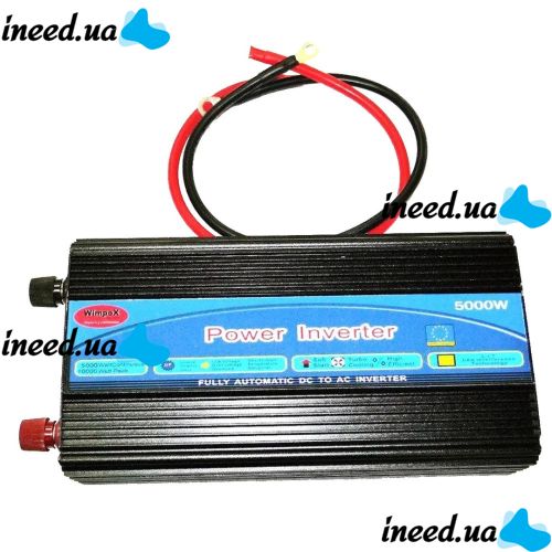 Автомобильный преобразователь напряжения Wimpex 12V-220V 5000W авто инвертор c Led дисплеем