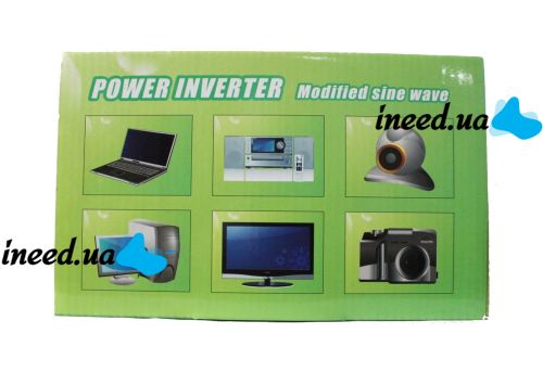 Автомобильный преобразователь напряжения Wimpex 12V-220V 7200W инвертор c Led дисплеем и зарядным от сети 220