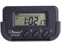 Kenko KK-613D Electronic Car Clock with Alarm Clock and Stopwatch