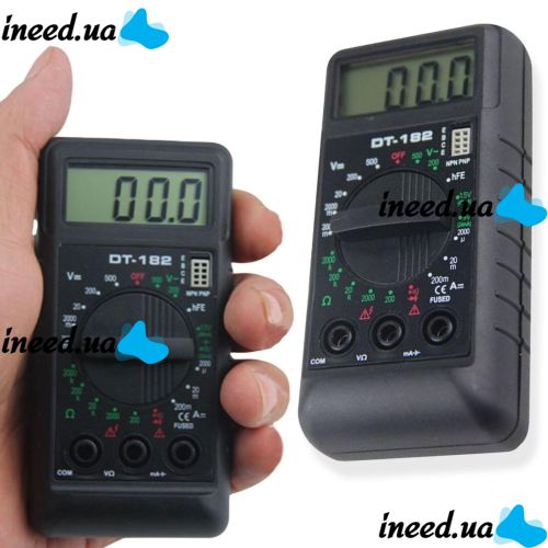 Цифровой мультиметр Digital DT-182 тестер звуковой мультиметр