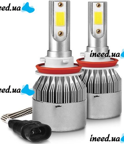 Комплект светодиодных автомобильных LED ламп C6 H11 30W